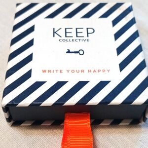 Keep Collection Pavo Engraved Geo Bar